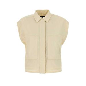 에르노 여성 옐로우 나일론 블레이저 조끼 GI00121DL12827 1115