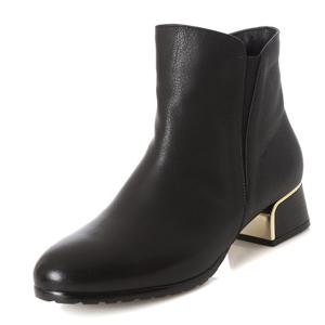 [바이네르(여성화)]여성 앵클부츠 037A 흑색