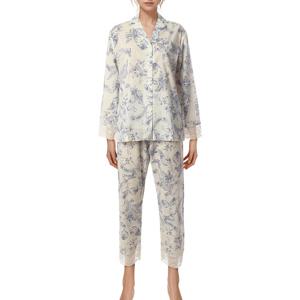 [바바라(언더웨어)]아사 순면 플라워 프린트 남성잠옷 AWP4594B