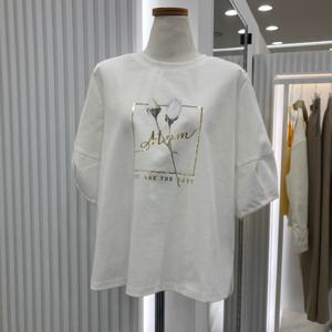 [무자크]무 자크 퍼프 티셔츠/MP4 WTS14-04F_JK