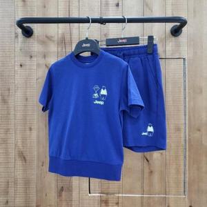 지프키즈 sh06 캠핑무드 반팔티+크래프트 져지쇼츠 KQ2TSU594TPU931