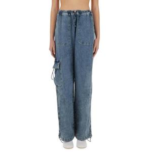 모스키노 진스 여성 블루 카고 진 03203721_1294