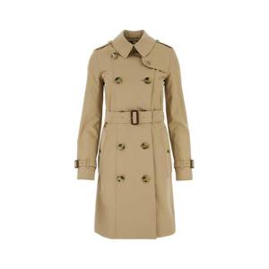 버버리 여성 베이지 Chelsea 더블버튼 트렌치코트 8079404 A1366