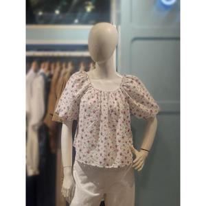 클리지 세이브존03 클리지 꽃 펀칭블라우스 AGCO4WBL45A