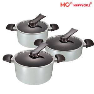 [HC해피콜] 뉴버던트 티타늄 IH 냄비 3종D (양수20,전골24,곰솥24)