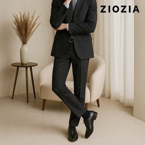 [지오지아] 컴포트핏 데일리 블랙 정장팬츠 (ACD5SP1301_BK)