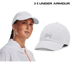 [언더아머(백)]여성 모자 블리칭 어저스터블 캡 1376705-100