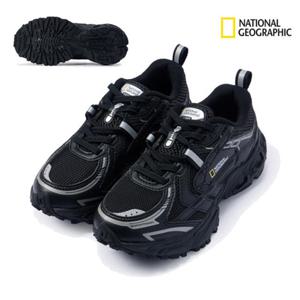 내셔널지오그래픽키즈 K255KSN012 099 남여공용 컨투어제로 운동화 초등 메쉬 블랙 240 딜