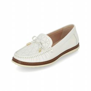 [엘칸토(여성화)]여성 소가죽 펀칭 리본 로퍼 1.5cm (LCWC08U513)