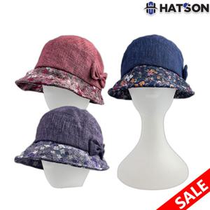 [햇츠온]여성 여름모자 피에르가르뎅 COOL 버킷햇 C21-304 와이어챙