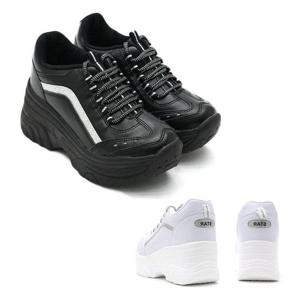 데일리 유행 슈즈 여성 스니커즈 굽높은 운동화 신발