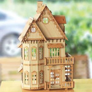 3D나무입체퍼즐 Gothic House