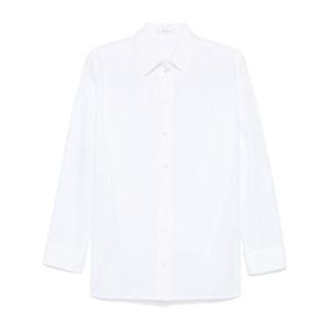 더 로우 여성 화이트 긴팔 셔츠 5652SW2479 OPW