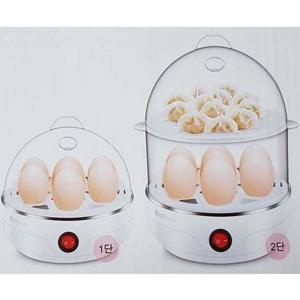 2단간편계란조리찜기 계란요리쿠커 반숙 완숙