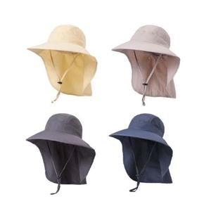 샵앤) 여성 여름 햇빛차단 목가리개 끈 벙거지 모자 WON-WH-WE9F0B6