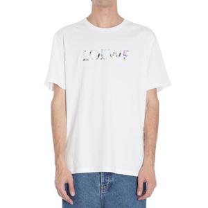 로에베 남성 화이트 면 반팔 티셔츠 H526Y22XCM 2100