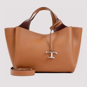 토즈 그레인드 가죽 T 타임리스 토트 백 XBWAPAFL100QRI9P13 KE