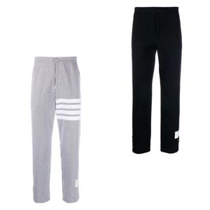 톰브라운 4바 시어서커 루프백 코튼 팬츠 MJQ165A J0063