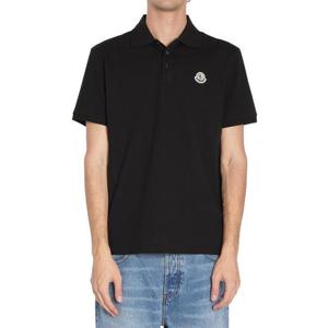 몽클레어 남성 블랙 반팔 폴로 K20918A00014 84556 999