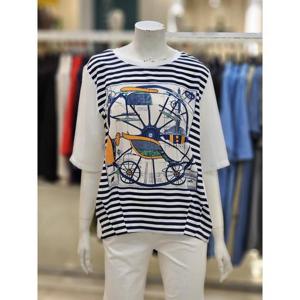 아르테 세이브존07 면 혼방 반팔 티셔츠 DPBPWT250AE