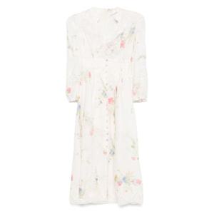 짐머만 여성 화이트 롱 드레스 4548DSS252 CRMBQFLO