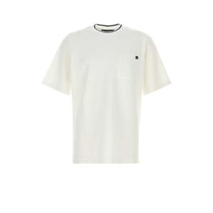 돌체앤가바나 남성 화이트 반팔 티셔츠 G8ST3ZHU7UT W0800