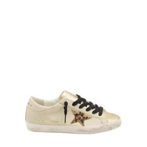 골든구스 여성 베이지 로우탑 스니커즈 GWF00101 F007524 15741