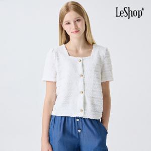 [르샵]소프트 버블 스퀘어넥 블라우스 (BP6BL057A)