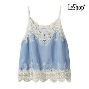 [르샵]크로쉐 레이스 나시 블라우스 (BP6BL062A)