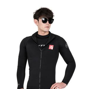 슈퍼링크 남성 집업래쉬가드_NM7ZR001_WHT