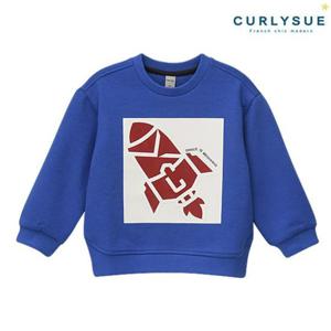 [컬리수]코발트 엠보맨투맨