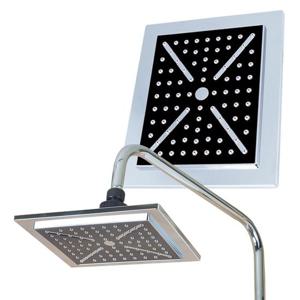 해바라기대헤드 사각블랙 샤워기 입식 대샤워 폭포수 샤워기헤드 해바라기샤워기헤드 해바라기헤드 해바라