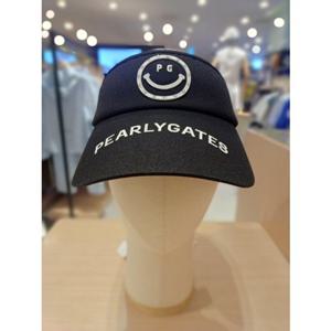 [파리게이츠] 25FW가을 여성 스마일 큐빅 디테일 선캡 (521E3CP002BK)