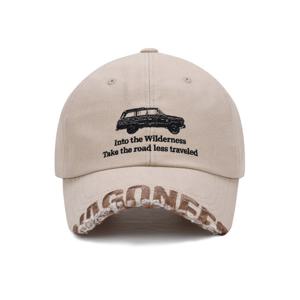 [지프]공용 모자 앞챙 데미지 워싱 볼캡 JQ3GCU130