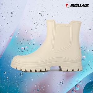 [스콰즈]스콰즈 여성 레인부츠 장화 첼시장화 숏부츠 SSS404