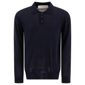 골든구스 남성 네이비 폴로 긴팔니트 GMP01353P00104150501
