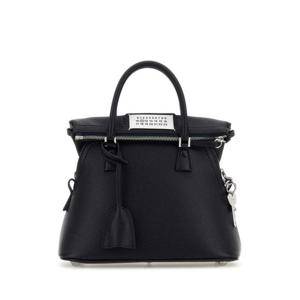 메종 마르지엘라 남성 네이비 5AC 미니 가죽 토트백 SB1WG0037P5348 T6460