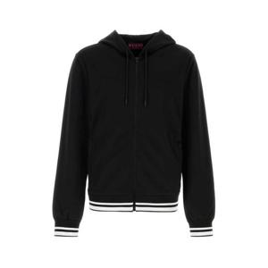 구찌 남성 블랙 Jersey 짚업 후드 787939XJG9Z 1043