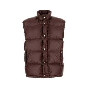 프라다 남성 버건디 나일론 패딩 조끼 SGC996SOOO17XS F0324
