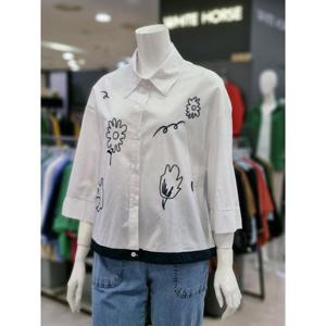 화이트호스 세이브존05 포인트 자수 여름 블라우스 A25252222