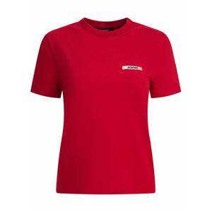 [JACQUEMUS] 라프리마 여성 Gros 그레인 숏슬리브 티셔츠 25HTSW00550 AJ00029471 레드 /3