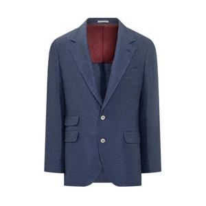 브루넬로 쿠치넬리 수트 자켓 MW4827BWD C802 BLU