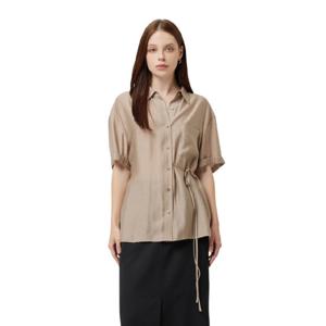 [시슬리]스트랩 반팔 블라우스 (SAWSZ1531)