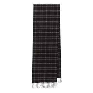 생로랑 남성 블랙 체크 무늬 머플러 837616 3YS31 1078