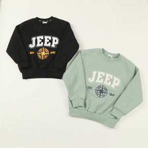 [지프키즈]기모_부클 지프 맨투맨  KO4TSU855