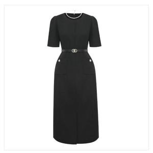 미니멈 세이브존07 패치 포켓 원피스 MYBGWO4050-BK