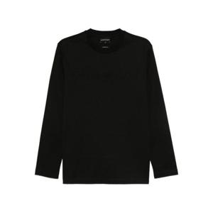 엠포리오 아르마니 남성 블랙 긴팔 티셔츠 8N1TD7 1JGYZ0021