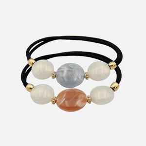 제이로렌 라운드 페블 호마이카 헤어끈 H01380