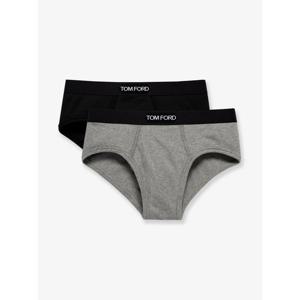 [TOMFORD] 라프리마 남성 언더웨어 바이 팩 브리프 스트레치 코튼 슬립 T4XC11040 008 블랙 / GREY /12