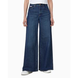[캘빈클라인 진]여성 CK 슈퍼 와이드 레그핏 다크블루 청바지 47D718G (47D718G-YY7)